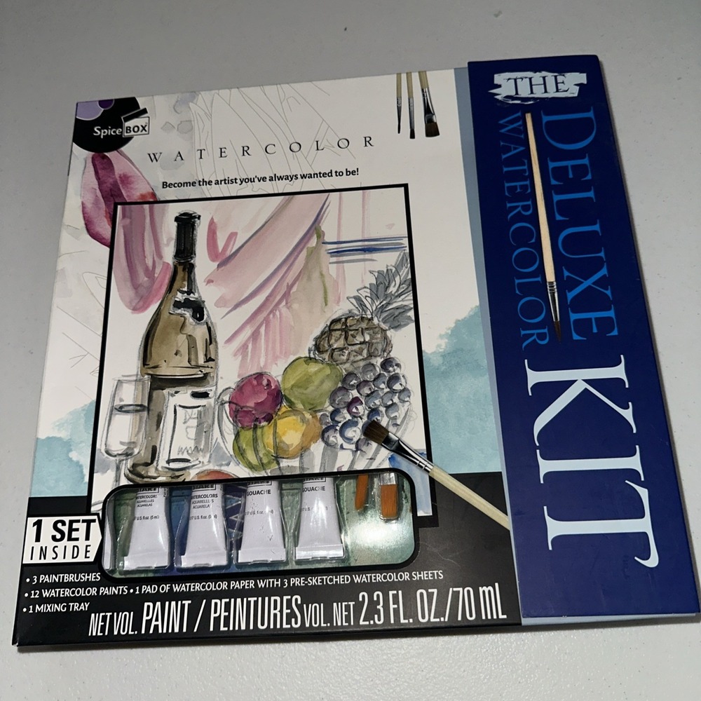 The Deluxe Watercolor Kit By Spice Box